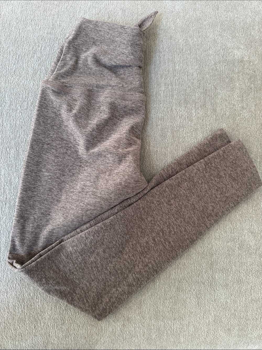 Beyond Yoga Spacedye Knot a Problem High Waisted Legging Mocha XS